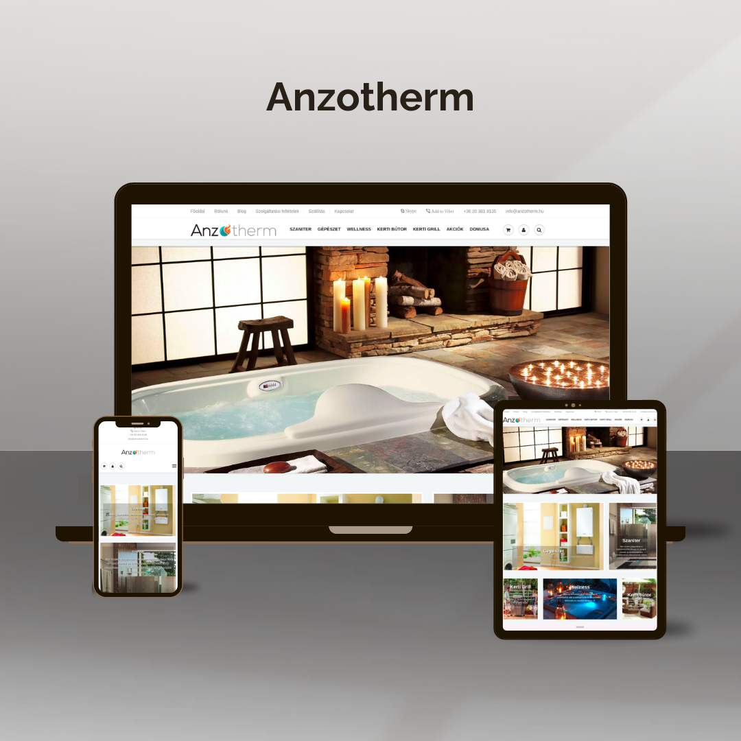 Anzotherm OpenMage webshop