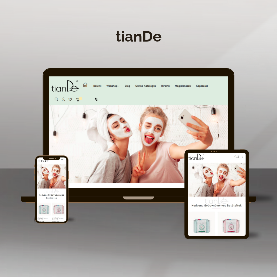tianDe Magento 2 webshop